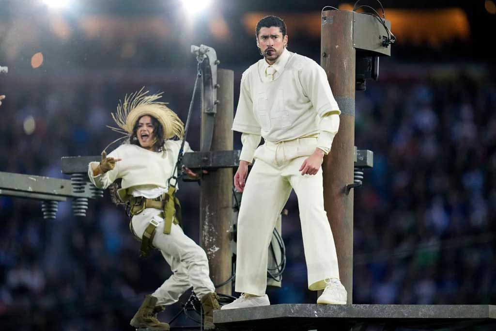 El show de Bad Bunny en la superbowl